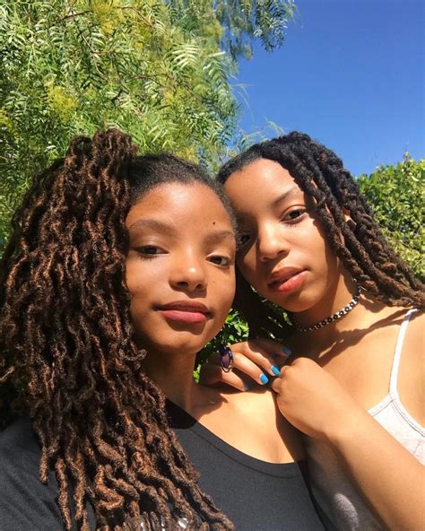 chloe and halle locs|chloe x halle dreadlocks.